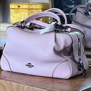 Coach PP Lth lane satchel